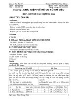 Bai 1 Mot so KN co ban