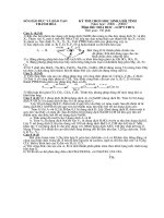 de thi chon hsg tỉnh thanh hóa