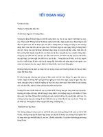 Phong tục tập quán Việt: Tết Đoan Ngọ