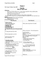 Giao an lop 2 chuan kien thuc ky nang