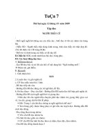 Giáo án L 2 tuần 7 CKTKN+BVMT (soạn ngang)