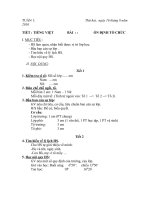 giao an tuan 1 lop 1