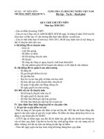 QUY CHẾ CHUYÊN MÔN-2010