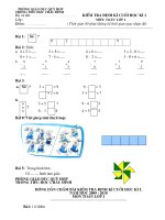 De kiem tra Toan 1 cuoi HK I (Chuan KTKN)