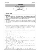 Tổ hợp hay của thầy Tùng