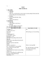 toán 4 tuần 31-32