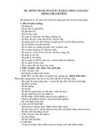 HE THONG HO SO, SO SACH NHA TRƯƠNG