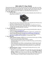 Điều khiển bài giảng điện tử bằng Mobile