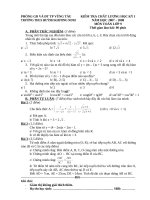 THI HKI NĂM HỌC 2007-2008 TRƯỜNG THCS HUỲNH KHƯƠNG NINH-TP VŨNG TÀU