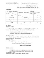kiểm tra văn 7 kì 2 năm học 2010- 2011