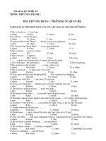 Cac dang bai tap theo chu diem