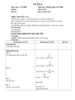 Toán lớp 5 tuần 6 theo chuẩn KT-KN