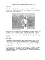 Sự thật về tướng cướp Người không mang họ - kỳ 7.doc