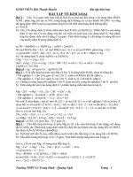 BT kim loại(LTĐH-có giải chi tiết)