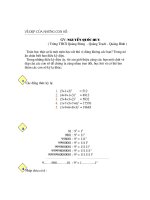 Những con số kỳ lạ