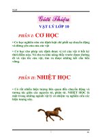 GIÁO TRÌNH VẬT LÍ 10