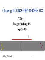dòng điện không đổi .
