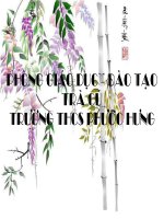 phat sinh giao tu va thu tinh