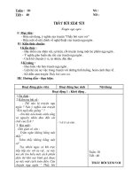 GIÁO ÁN NGỮ VĂN 6 CHUẨN TIẾT 40