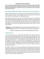 Cách chèn bản nhạc vào trong Word