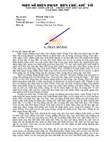 RÈN CHỮ CHO HS LỚP 1