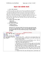 Tuần 20: Đại cáo bình Ngô...