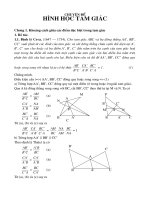 chuyên đề hình học tam giác