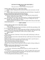 TÔNG HỢP MỘT SỐ ĐỀ THI TN MÔN VĂN