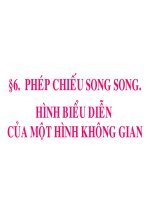 Phép chiếu sng song