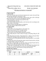 Kế hoạch tháng 9-2010