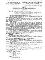 Thể lệ tham gia liên hoan văn nghệ ngành 2010