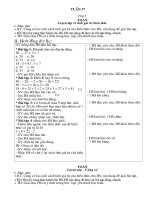 Giao an buoi 2- Tuan 17