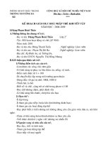 kế hoạch hòa nhập trẻ