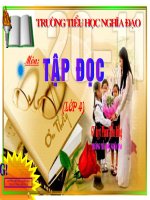 Tập đọc: Người ăn xin