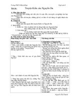 Giáo án Ngữ văn 9 tuan 6 mới