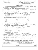 Đề thi Chọn HS Lớp 6