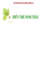 Diễn thế sinh thái