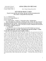 ban ban cáo thành tích 4 năm hoc tạp hồ chí minh