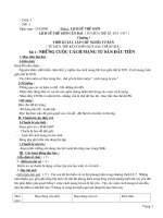 Giáo án Lịch Sử 8 hoàn chỉnh