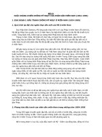 BÀI 3: CUỘC KHÁNG CHIẾN CHỐNG MỸ NGỤY CỦA NHÂN DÂN MIỀN NAM (1954-1965)