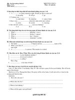 Written test 1 English 7