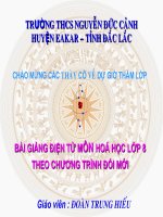 ĐỊNH LUẬT BẢO TOÀN KHỐILƯỢNG