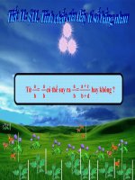 §8 . Tính chất của dãy tỉ số bằng nhau