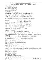 Bồi dưỡng học sinh giỏi ( Đại số 8.1)