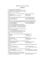 đề tổng hợp chương 123