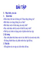 giao an on tap TIN 6 tu bai 1-6