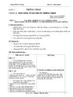 Giáo án công nghệ 7 Đủ