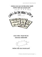 Giáo an lop 5 buoi 2