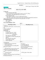 Giáo án 2 tuần 3 năm học 2009-2010