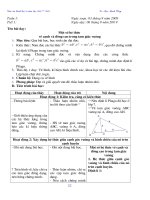 Giáo án Hình 9 full 2009-2010 (3 cột)